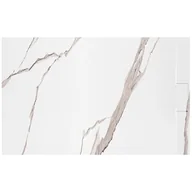 Brodziki prysznicowe - Brodzik prostokątny biały struktura kamienia smc 100x80 Bazalt Carrara White Rea - miniaturka - grafika 1