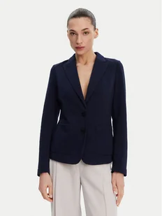 Olsen Marynarka 15001367 Granatowy Regular Fit - Marynarki i żakiety damskie - miniaturka - grafika 1