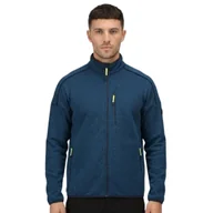 Bluzy męskie - Polar męski Regatta Kames niebieski sportowy rozsuwany bluza-3XL - miniaturka - grafika 1
