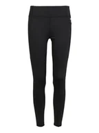 Spodnie sportowe damskie - Regatta Legginsy sportowe "Holeen Pro Compression" w kolorze czarnym - miniaturka - grafika 1