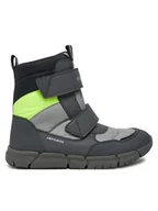 Buty dla chłopców - Geox Śniegowce J Flexyper Boy B Abx J169XC 0FU50 C9191 S Szary - miniaturka - grafika 1
