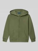 Swetry dla chłopców - Bluza rozpinana z kapturem - miniaturka - grafika 1