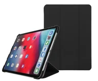 Etui do tabletów - Pomologic Book Case - etui z klapką pokrowiec obudowa ochronna do iPad Air 11 2024 / iPad Air 10.9 4/5g / iPad Pro 11 3/4gen (black) - miniaturka - grafika 1