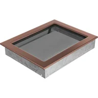 Kratki wentylacyjne - Parkanex kominkowa miedź galwaniczna 22x30 kominek - miniaturka - grafika 1