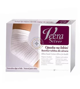 Veera Silver Opaska Na Łokieć Rozm. XL 1 Szt. - Ortezy, stabilizatory i opaski elastyczne - miniaturka - grafika 1