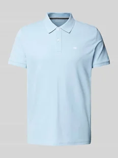 Koszulka polo o kroju regular fit z czystej bawełny pika z wyhaftowanym logo - Koszulki męskie - miniaturka - grafika 1