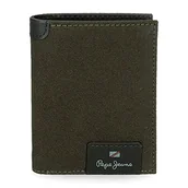 Koszulki męskie - Pepe Jeans Hilltop, Akcesoria Podróżne Portfel Mężczyzny, Zielony (Zielony), Jedyny w swoim rodzaju - miniaturka - grafika 1