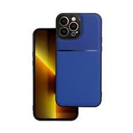 Etui i futerały do telefonów - OEM Futerał Noble Do Iphone 12 Pro Niebieski - miniaturka - grafika 1