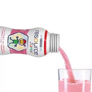 Resource Junior smak truskawkowy, 4 x 200 ml - Żywienie medyczne - miniaturka - grafika 2