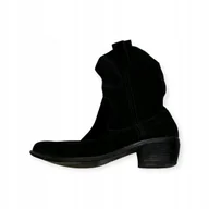 Kozaki damskie - Wsuwane eleganckie kowbojki damskie BCBGENERATION 41 - miniaturka - grafika 1