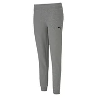 Spodnie damskie - Puma Damskie spodnie do biegania Teamgoal 23 Casuals Pants W szary szary (Medium Gray Heather) XL 657084 - miniaturka - grafika 1