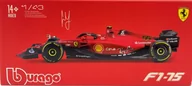 Samochody i pojazdy dla dzieci - F1 Ferrari F1-75 Sainz 15 Kask Bburago 1:43 - miniaturka - grafika 1