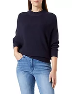 Swetry damskie - s.Oliver Sweter damski, niebieski, 38 (DE), niebieski, 38 - miniaturka - grafika 1