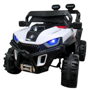 Buggy X8n biało-czarny, Autko na akumulator Miękki Fotelik - Pojazdy elektryczne dla dzieci - miniaturka - grafika 1