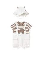 Rampersy - Mayoral Romper 1606 Biały - miniaturka - grafika 1