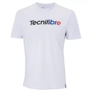 Koszulka tenisowa męska z krótkim rękawem Tecnifibre Club Tee - Tenis ziemny - miniaturka - grafika 1