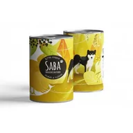 Mokra karma dla psów - Mokra karma dla psa -  indyk i kurczak z ryżem SABA 410g - miniaturka - grafika 1