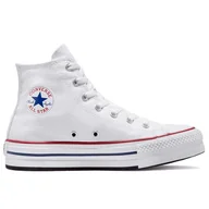 Trampki damskie - Buty Converse Chuck Taylor All Star Lift Platform 272856C - białe - miniaturka - grafika 1
