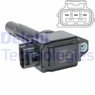Cewka zapłonowa Delphi GN11090-12B1 GN11090-12B1 - Cewki zapłonowe - miniaturka - grafika 1