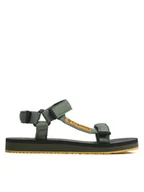 Sandały męskie - Columbia Sandały Breaksider Sandal BM0486 Zielony - miniaturka - grafika 1