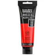 Farby i media malarskie - Liquitex Basics Farba Akrylowa 118 Ml, Kolor Fluorescent Red - miniaturka - grafika 1