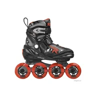 Rolki - Łyżworolki Roces Moody Boy Tif czarno-czerwone 400855 02 - Rozmiar rolek/łyżew - 30 - 35 - miniaturka - grafika 1