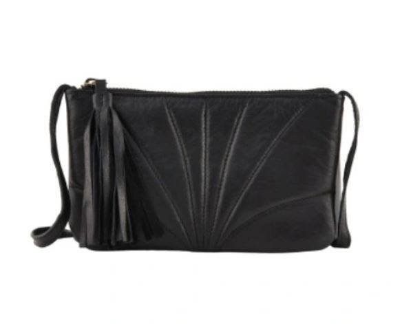 Torebka Pieces mała skórzana listonoszka