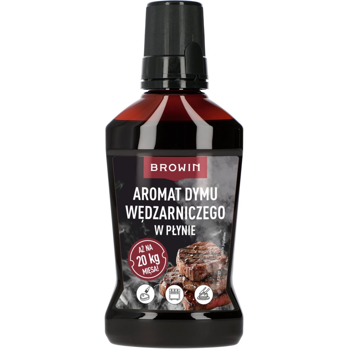 Aromat dymu wędzarniczego w płynie, na 20 kg mięsa, 250 ml