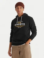 Bluzy męskie - Quiksilver Bluza Screen Fleece Classic EQYFT05137 Czarny Regular Fit - miniaturka - grafika 1