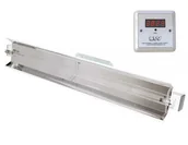 Urządzenia medyczne - NBV-30NLW lampa bakteriobójcza bezpośredniego działania 1x30W ścienna z licznikiem LED - miniaturka - grafika 1