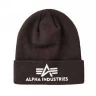 Odzież taktyczna i umundurowanie - Czapka zimowa Alpha Industries 3D Beanie 168910 696 - Brązowa - miniaturka - grafika 1