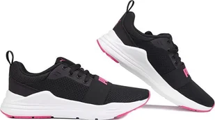 Puma Buty dla dzieci Puma Wired Run Jr czarne 374214 20 38,5 - Buty dla dziewczynek - miniaturka - grafika 1