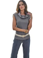 Bluzki damskie - Heine Bluzka w kolorze szarym - miniaturka - grafika 1