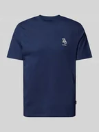 Koszulki męskie - T-shirt z wyhaftowanym detalem model ‘JEPPE’ - miniaturka - grafika 1