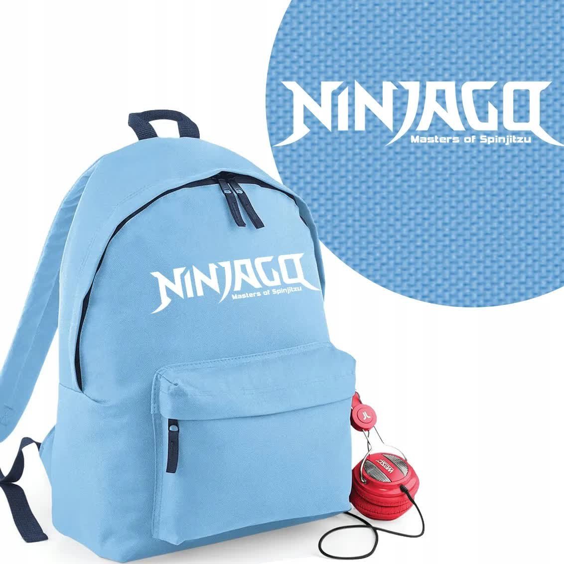 PLECAK SZKOLNY Młodzieżowy do SZKOŁY NINJAGO Wzory
