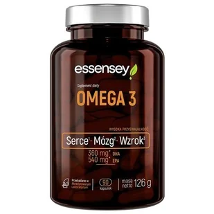 ESSENSEY OMEGA 3 90cap - Olej spożywczy - miniaturka - grafika 1