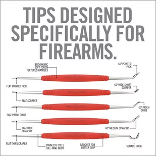 Real Avid - Zestaw skrobaków rusznikarskich Accu-Grip - 5 szt. - AVAGSPS - Konserwacja broni - miniaturka - grafika 4