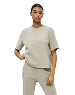 Koszulki i topy damskie - Beyond Now Damska koszulka Blaze GOTS Oversize, czysty kaszmir, S - miniaturka - grafika 1