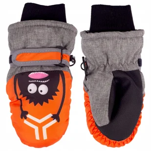 Rękawiczki Dziecięce Zimowe Ciepłe Rękawice Grube Narciarskie Dzieci 14 cm - Rękawiczki dla dzieci - miniaturka - grafika 1