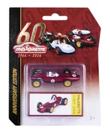 Samochody i pojazdy dla dzieci - MAJORETTE 60-LECIE WYŚCIGÓWKA FIRST EVER CZERWONY 1:64 - miniaturka - grafika 1