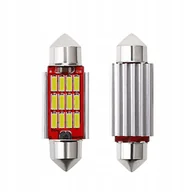 Żarówki samochodowe - Żarówka Led 12 Smd 4014 C3W C5W C10W Canbus 36mm - miniaturka - grafika 1