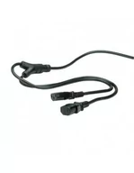 Kable komputerowe i do monitorów - VALUE Kabel zasilający prosty Y 2xIEC 2m - miniaturka - grafika 1