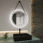 Lustra - Paulmann Mirra lustro wiszące Ø59cm CCT czarne - miniaturka - grafika 1