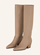 Kozaki damskie - Riani Kozaki beige - miniaturka - grafika 1