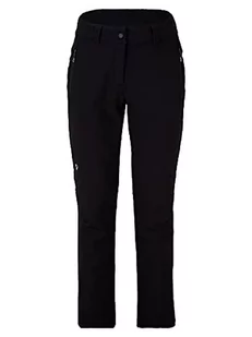 Ziener Damskie spodnie narciarskie/spodnie softshell | oddychające, wiatroszczelne talpa czarny czarny 34 214183 - Spodnie damskie - miniaturka - grafika 1