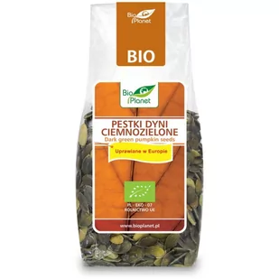 Bio Planet PESTKI DYNI CIEMNOZIELONE (UPRAWIANE W EUROPIE) BIO 150 g - Zdrowa żywność - miniaturka - grafika 1