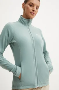 Helly Hansen bluza sportowa Daybreaker kolor zielony gładka 51599 - Bluzy damskie - miniaturka - grafika 1