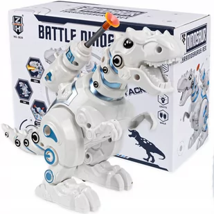 Duży Dinozaur Robot Trex Chodzi Ryczy Świeci Zieje - Roboty dla dzieci - miniaturka - grafika 1