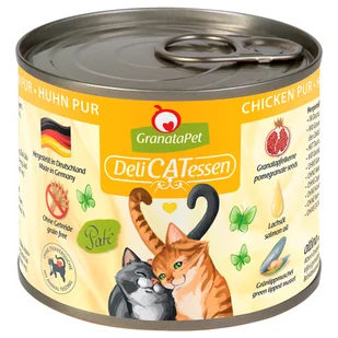 GranataPet Pakiet DeliCatessen 12 x 200 g Kurczak | - Mokra karma dla kotów - miniaturka - grafika 3