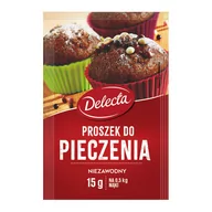 Proszki do pieczenia, drożdże - Proszek do pieczenia DELECTA niezawodny 15 g - miniaturka - grafika 1